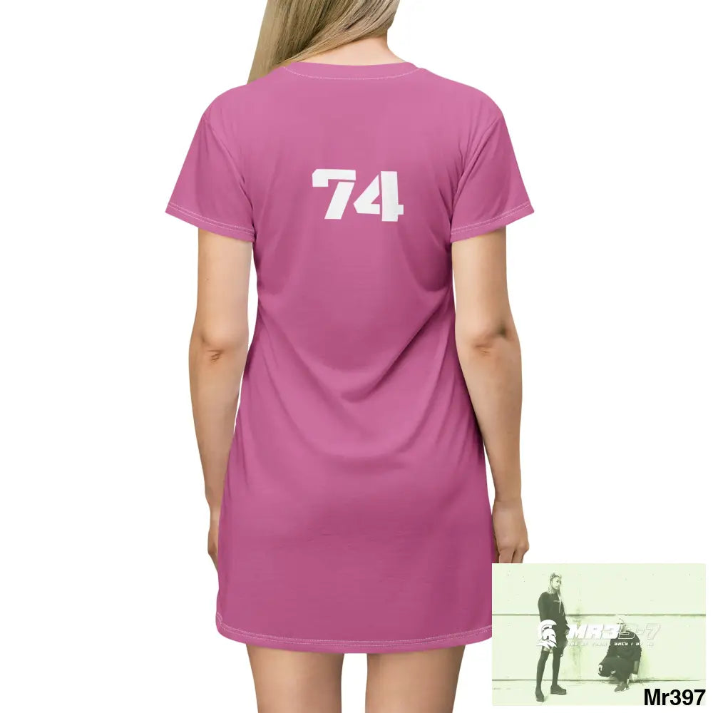 A1-Sparta T-Shirt Dress (AOP) All Over Prints