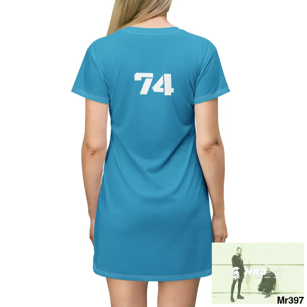 A1-Sparta T-Shirt Dress (AOP) All Over Prints