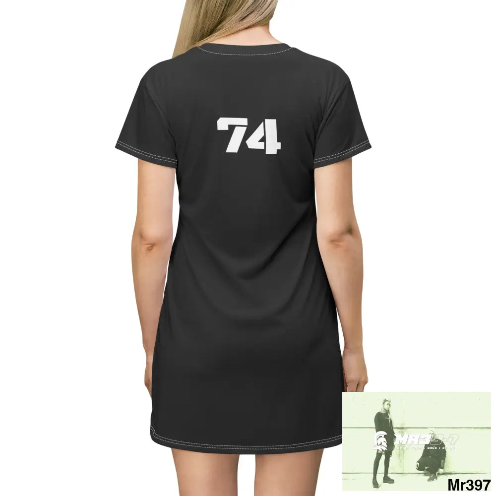 A1-Sparta T-Shirt Dress (AOP) All Over Prints