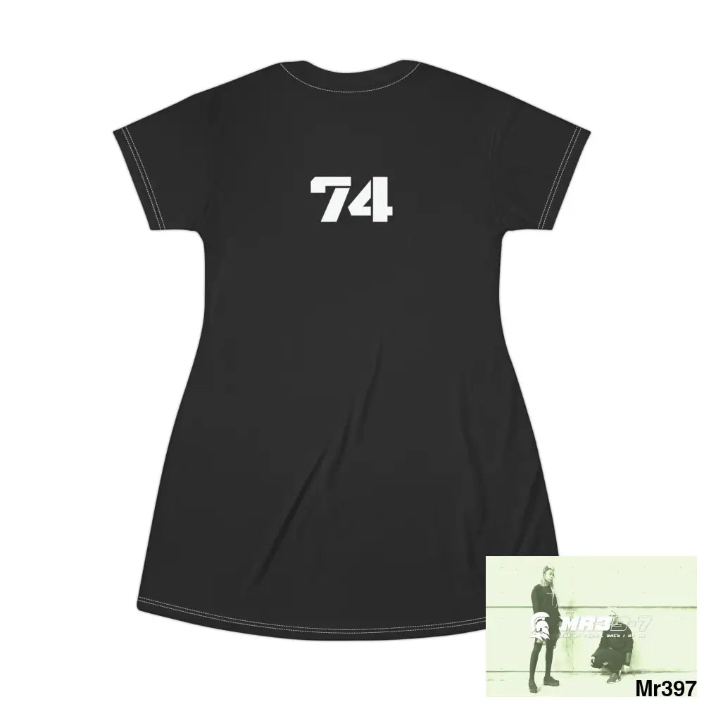 A1-Sparta T-Shirt Dress (AOP) All Over Prints