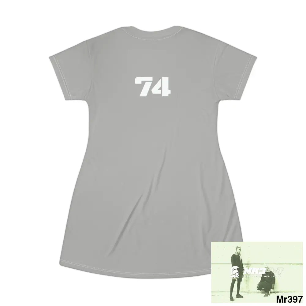 A1-Sparta T-Shirt Dress (AOP) All Over Prints