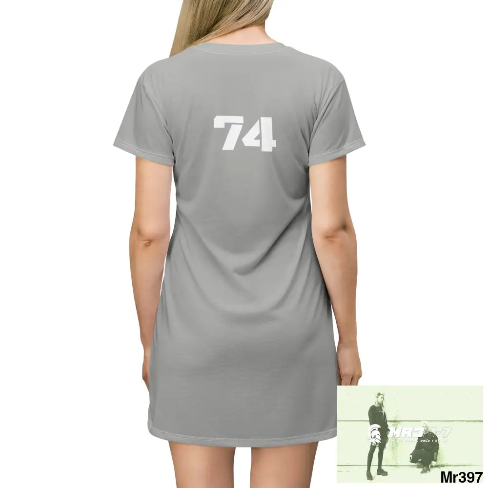 A1-Sparta T-Shirt Dress (AOP) All Over Prints