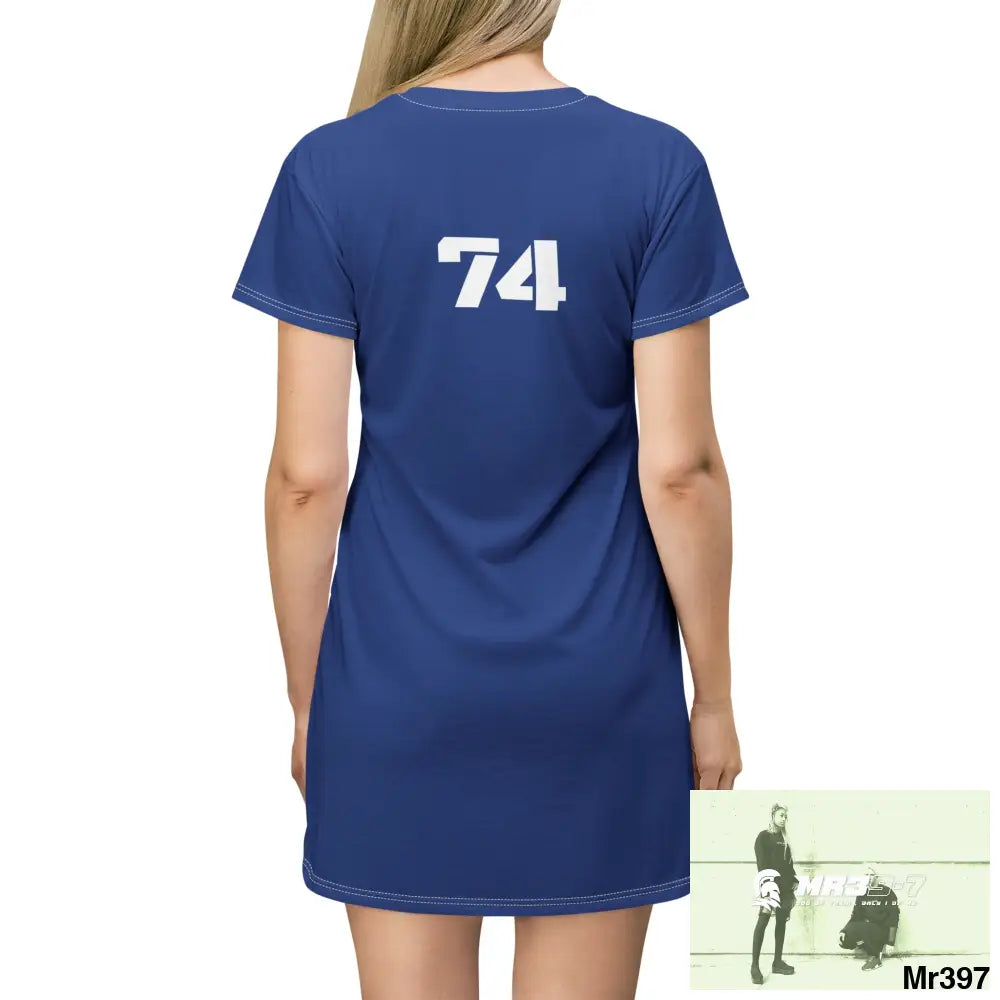 A1-Sparta T-Shirt Dress (AOP) All Over Prints