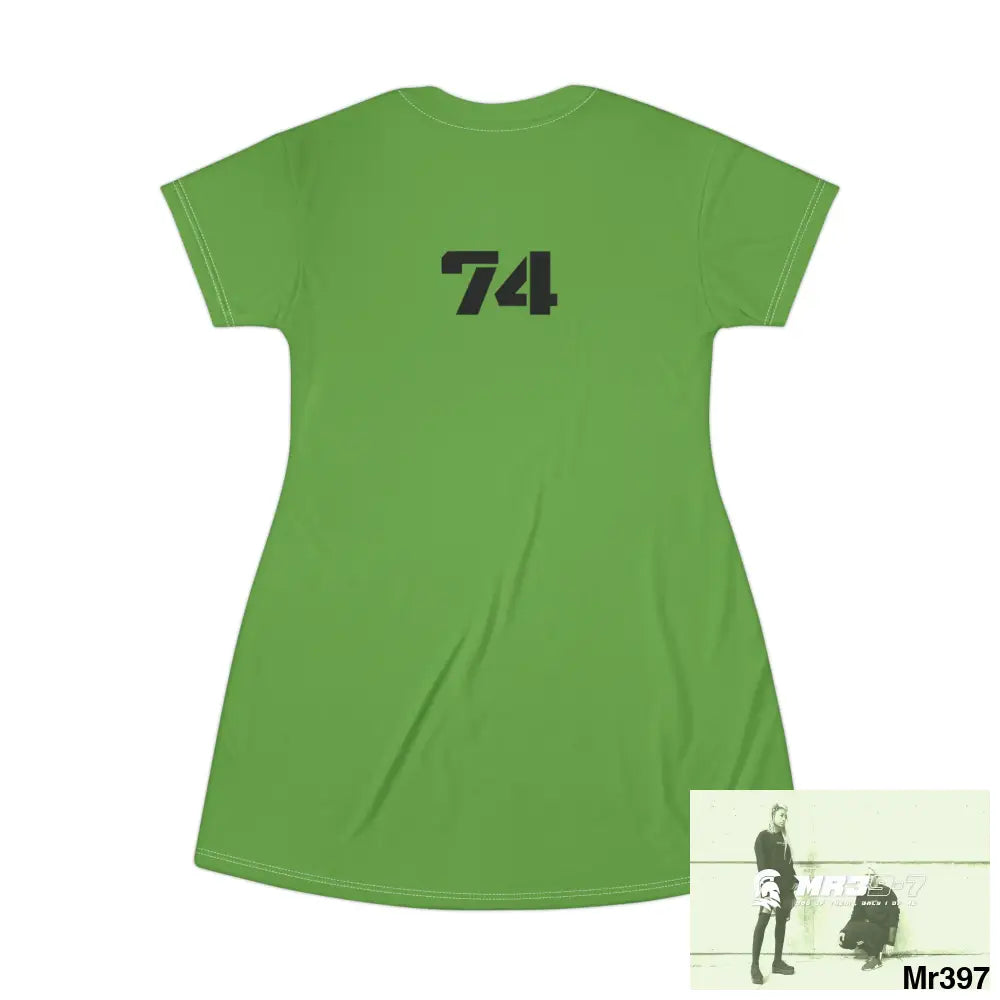 A1-Sparta T-Shirt Dress (AOP) All Over Prints