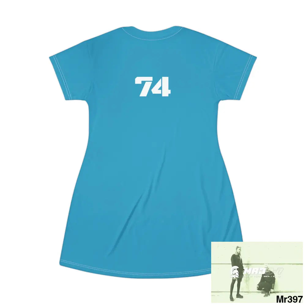 A1-Sparta T-Shirt Dress (AOP) All Over Prints