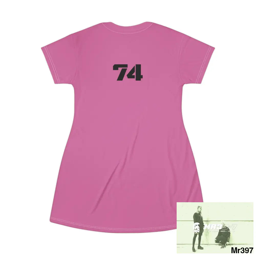 A1-Sparta T-Shirt Dress (AOP) All Over Prints