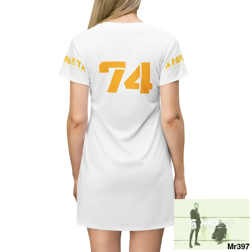 A1-Sparta T-Shirt Dress (AOP) All Over Prints