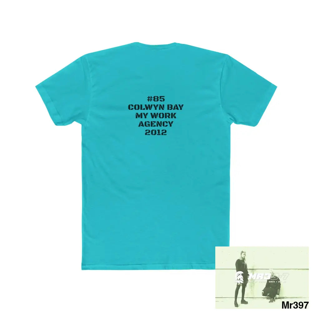 A1-Sparta Tactical GB 2012 My work Colwyn Bay to and from Men’s Cotton Crew Tee T-Shirt
