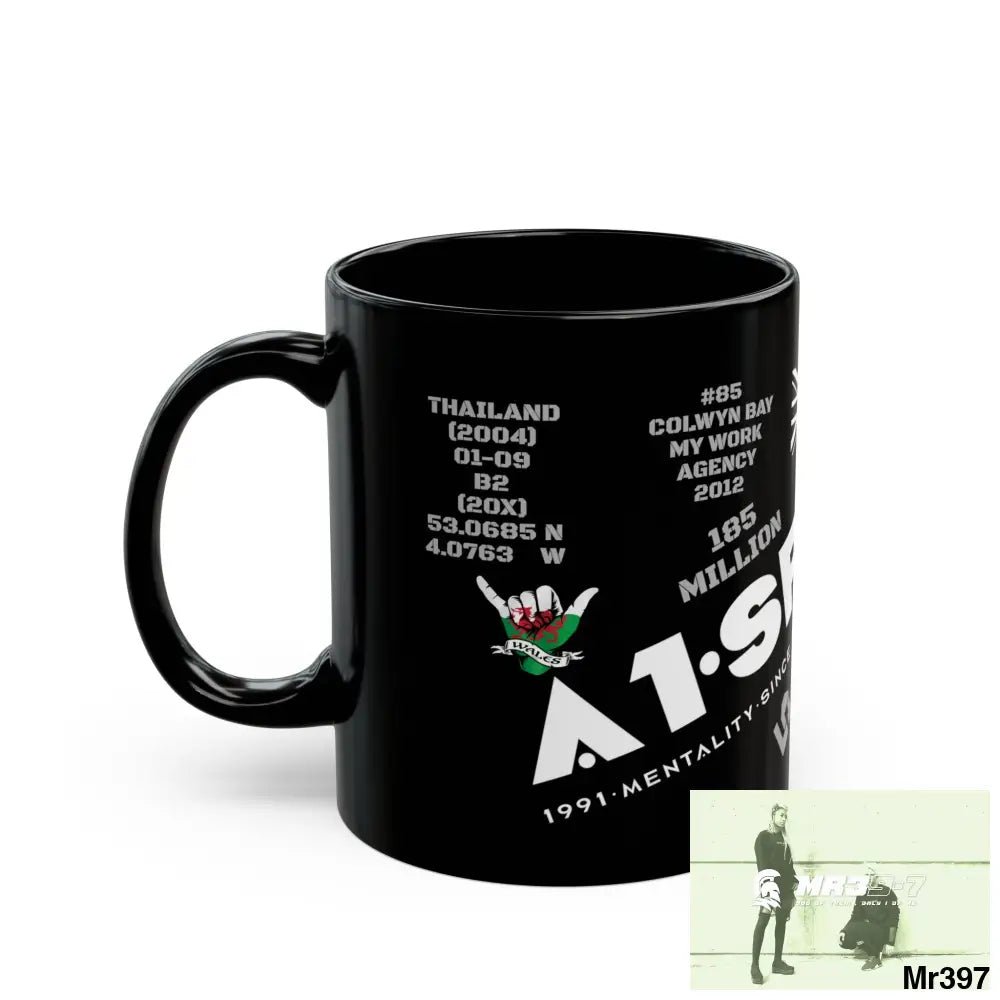 A1-Sparta Tactical GB / Wales /11oz Mug Gwynedd 20X-12 Can I have my Drugs back please ? How does fuck off sound. 11oz