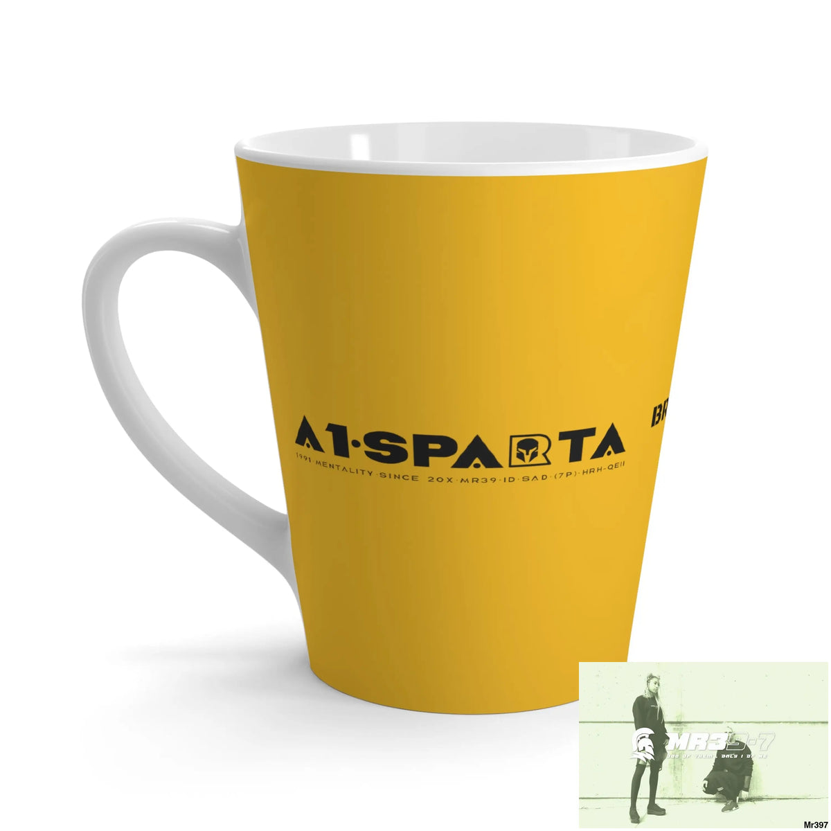 A1•Sparta Tactical GBR Brazilian Blend Coffee Latte Mug 12 oz 12oz Mug