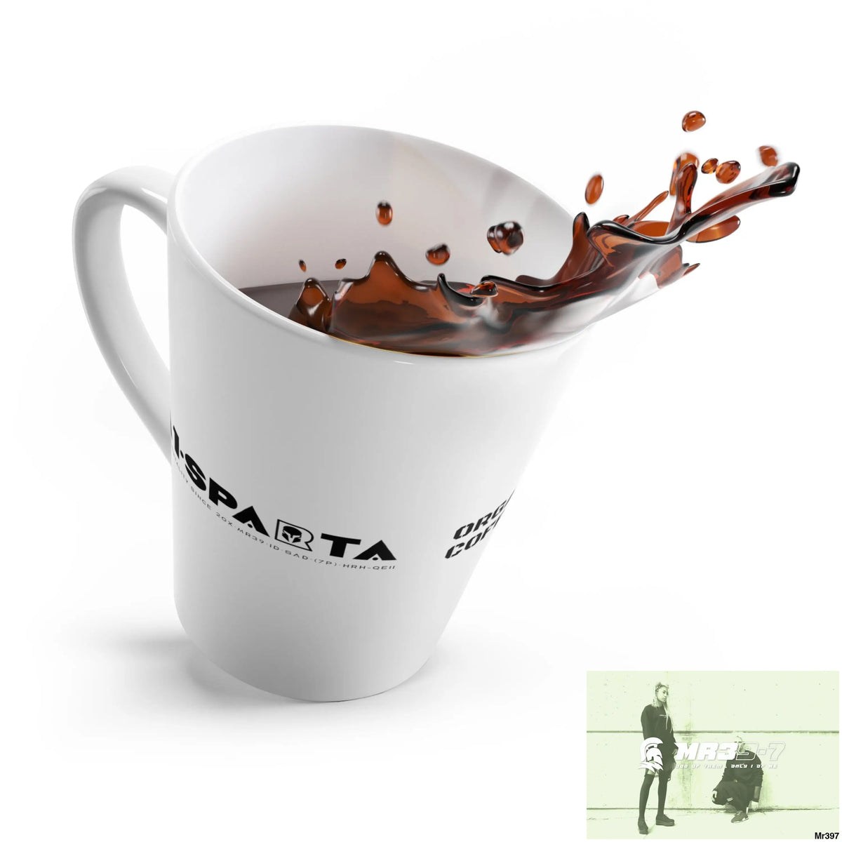 A1•Sparta Tactical GBR Brazilian Blend Coffee Latte Mug 12 oz 12oz Mug