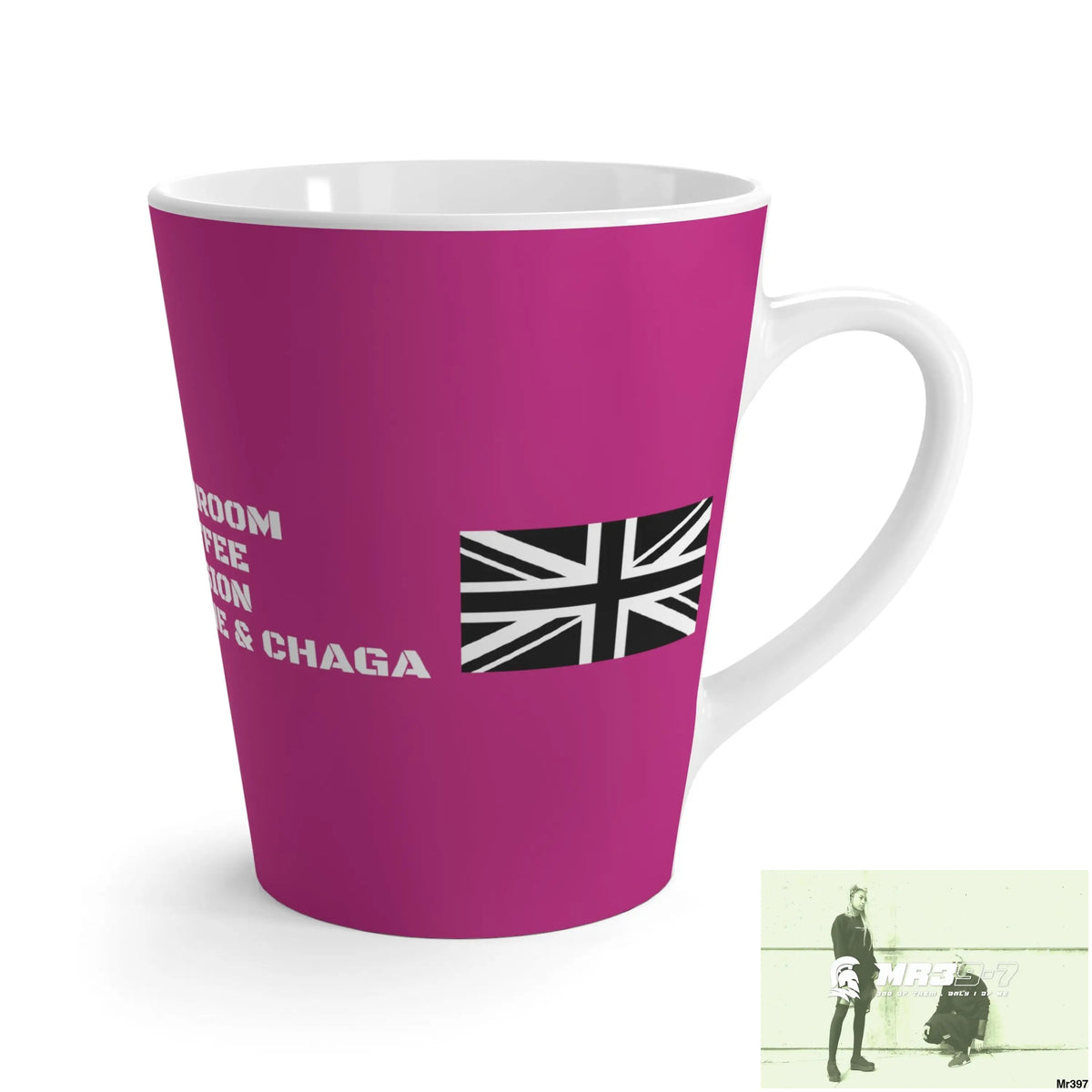 A1•Sparta Tactical GBR Mushroom coffee Fusion,Lions Mane & Chaga Latte Mug 12 oz 12oz Mug