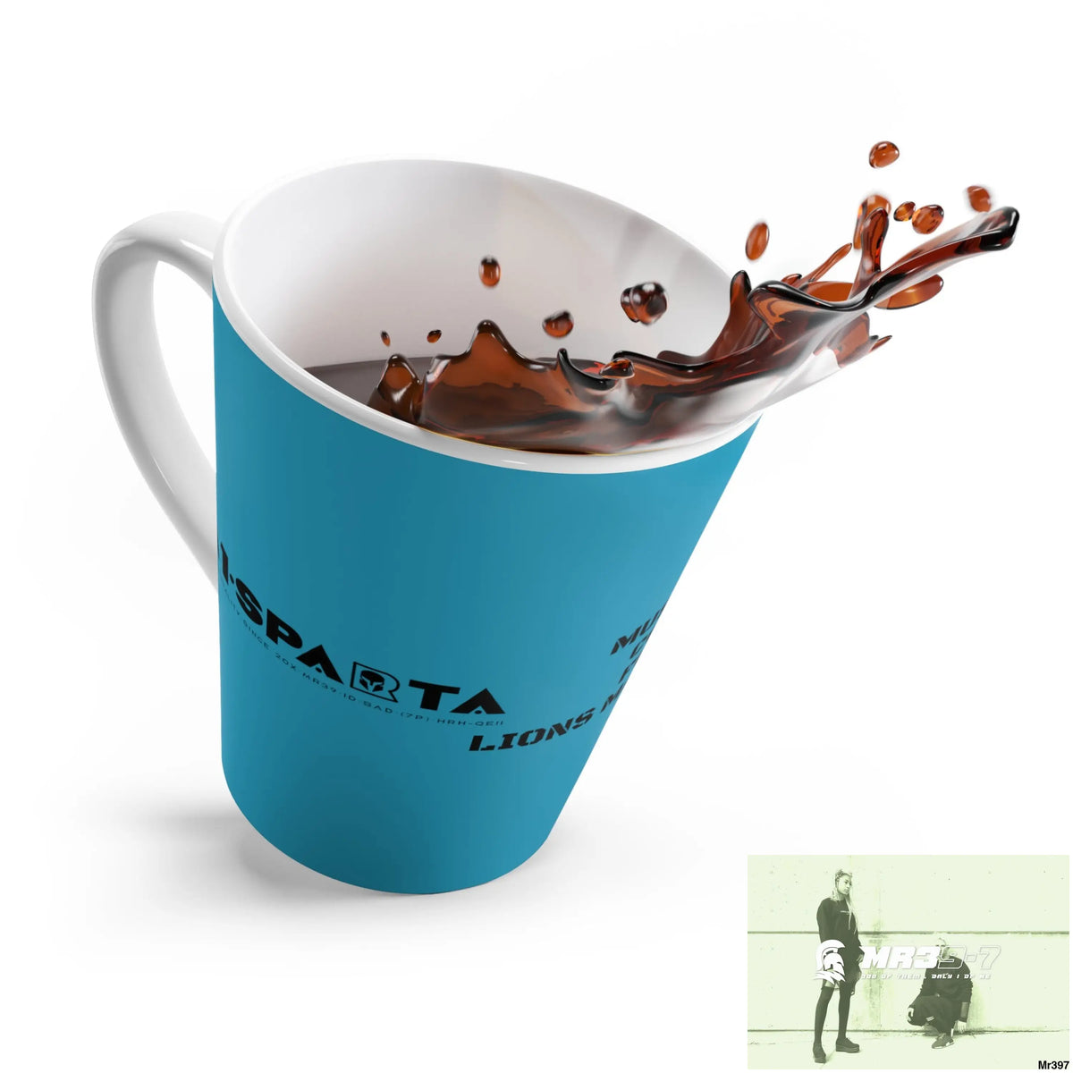 A1•Sparta Tactical GBR Mushroom coffee Fusion,Lions Mane & Chaga Latte Mug 12 oz 12oz Mug