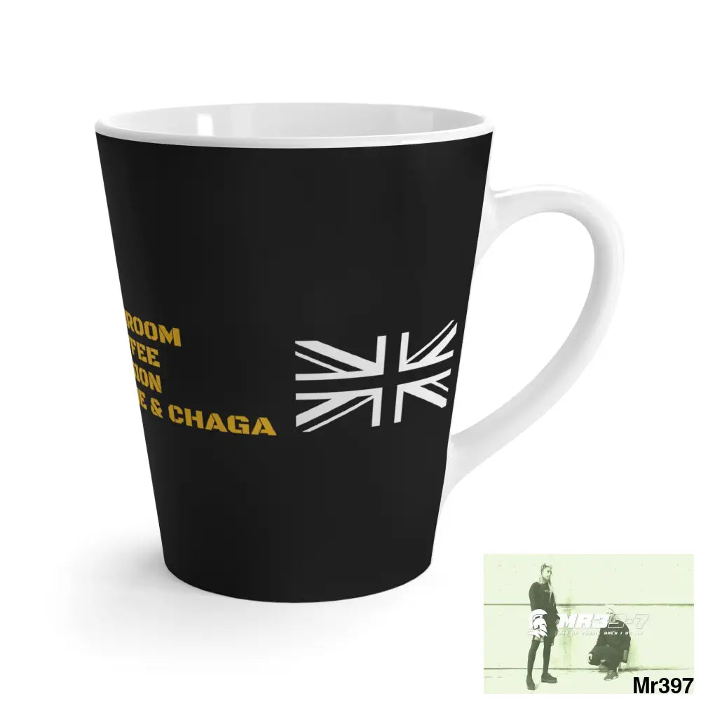 A1•Sparta Tactical GBR Mushroom coffee Fusion,Lions Mane & Chaga Latte Mug 12 oz 12oz Mug