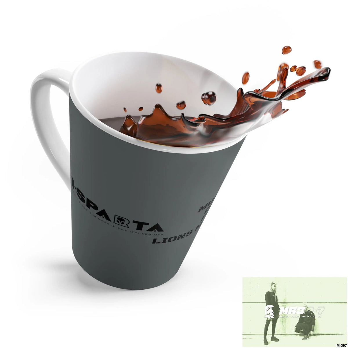 A1•Sparta Tactical GBR Mushroom coffee Fusion,Lions Mane & Chaga Latte Mug 12 oz 12oz Mug