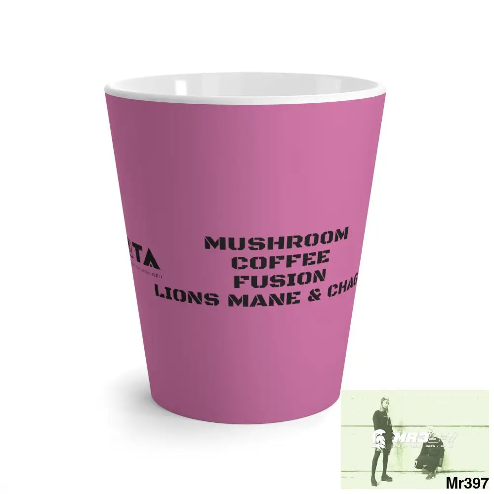 A1•Sparta Tactical GBR Mushroom coffee Fusion,Lions Mane & Chaga Latte Mug 12 oz 12oz Mug