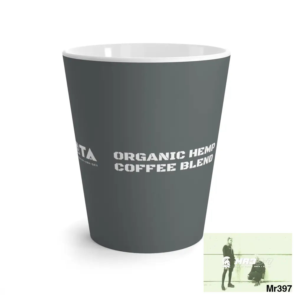 A1•Sparta Tactical GBR Organic Hemp Coffee Blend Coffee Latte Mug 12 oz 12oz Mug