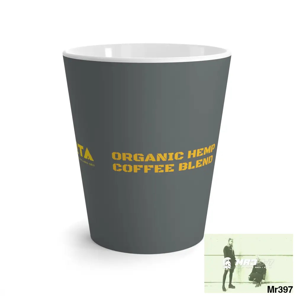 A1-Sparta Tactical GBR Organic Hemp Coffee Blend Coffee Latte Mug 12 oz 12oz Mug