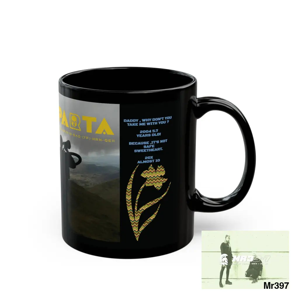 A1-Sparta Tactical SAS Roll over Death night 04/ 20X Strike B Done MT Snowdon 11oz Black Mug GB / Thailand/ Bermo
