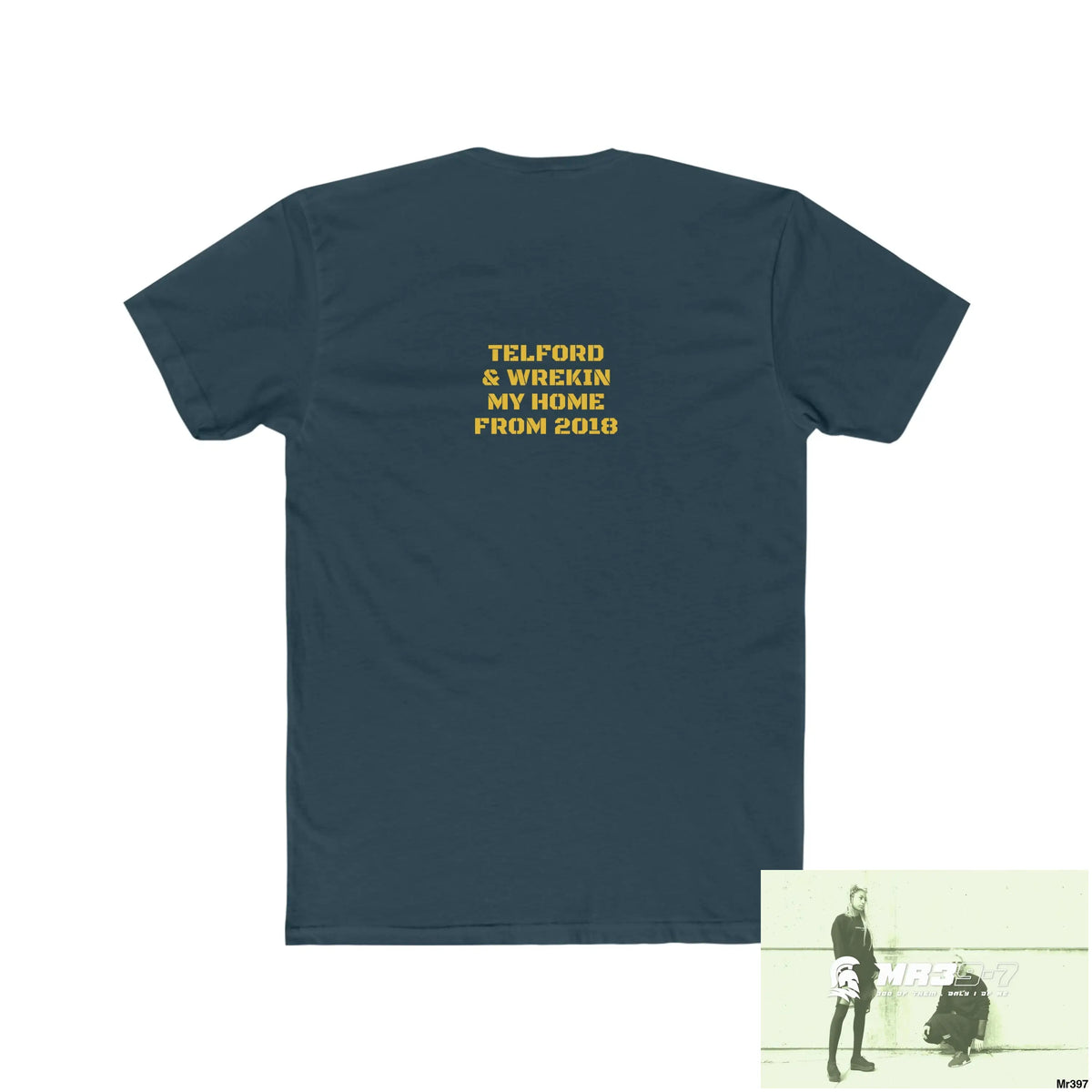 A1-Sparta Telford & Wrekin -My home 2018 - Men’s Cotton Crew Tee T-Shirt