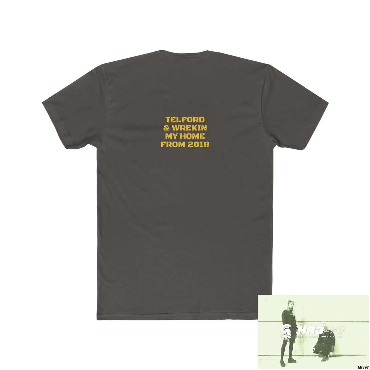 A1-Sparta Telford & Wrekin -My home 2018 - Men’s Cotton Crew Tee T-Shirt