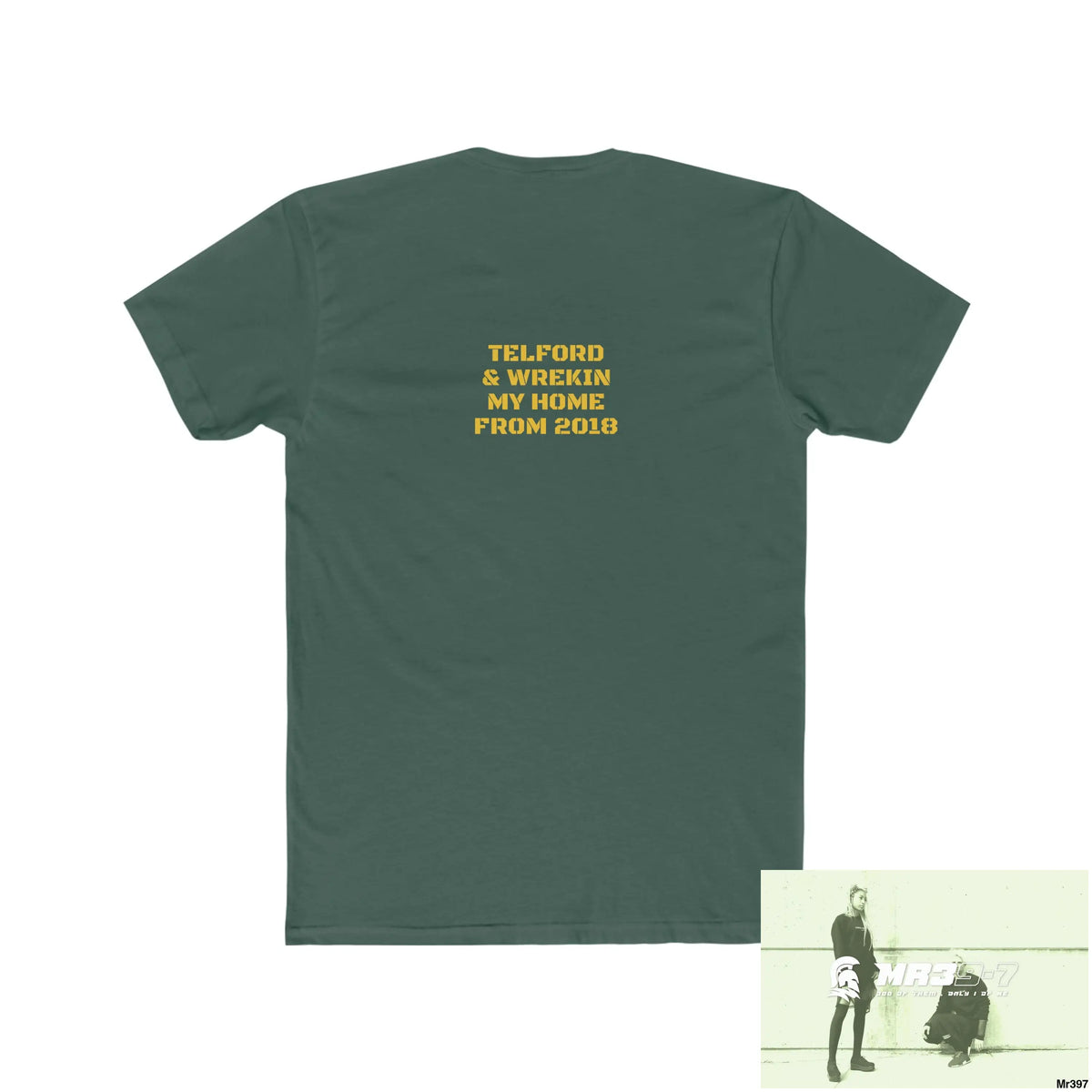 A1-Sparta Telford & Wrekin -My home 2018 - Men’s Cotton Crew Tee T-Shirt