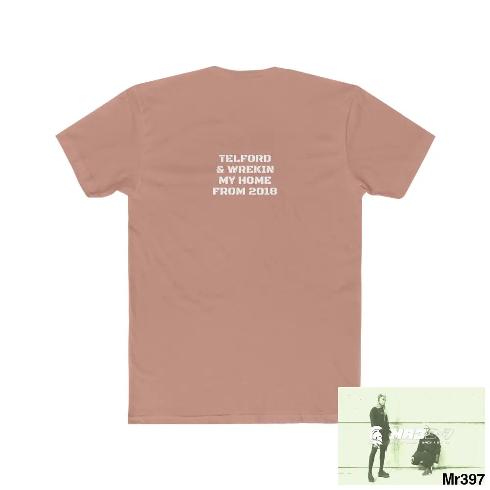 A1-Sparta Telford & Wrekin -My home 2018 - Men’s Cotton Crew Tee T-Shirt