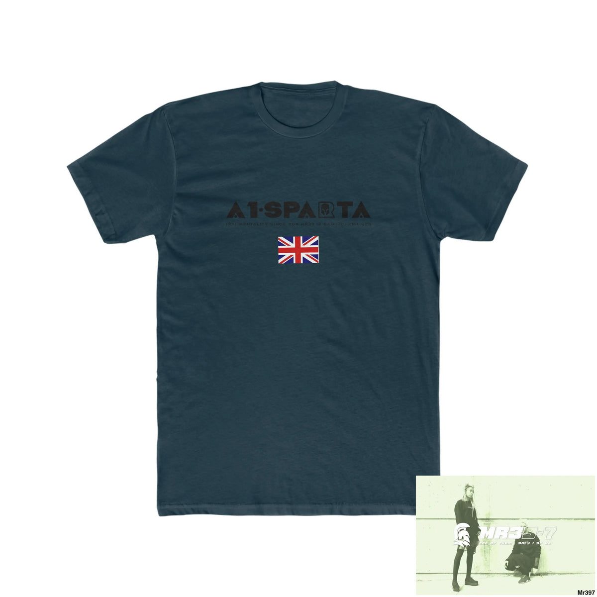 A1-Sparta Thailand 02-16 Men’s Cotton Crew Tee Solid Midnight Navy / XS T-Shirt