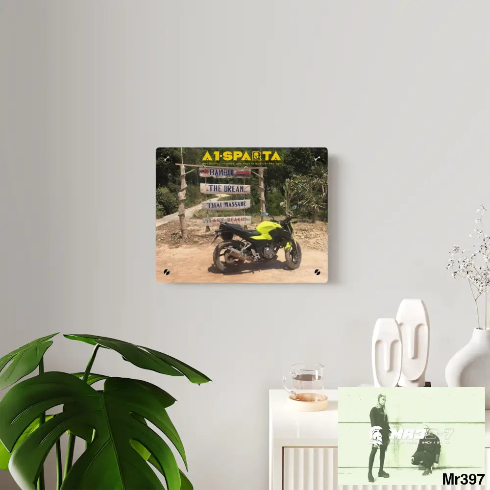 A1-Sparta Thailand Koh Lanta break from the madness 2016 Acrylic Wall Art Panels Home Decor