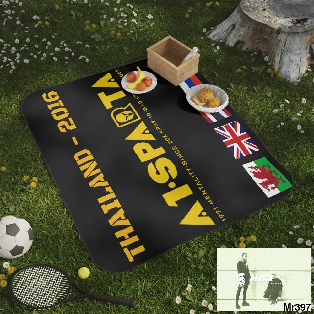 A1 Sparta Thailand Picnic Blanket 61’’ × 51’’ Home Decor