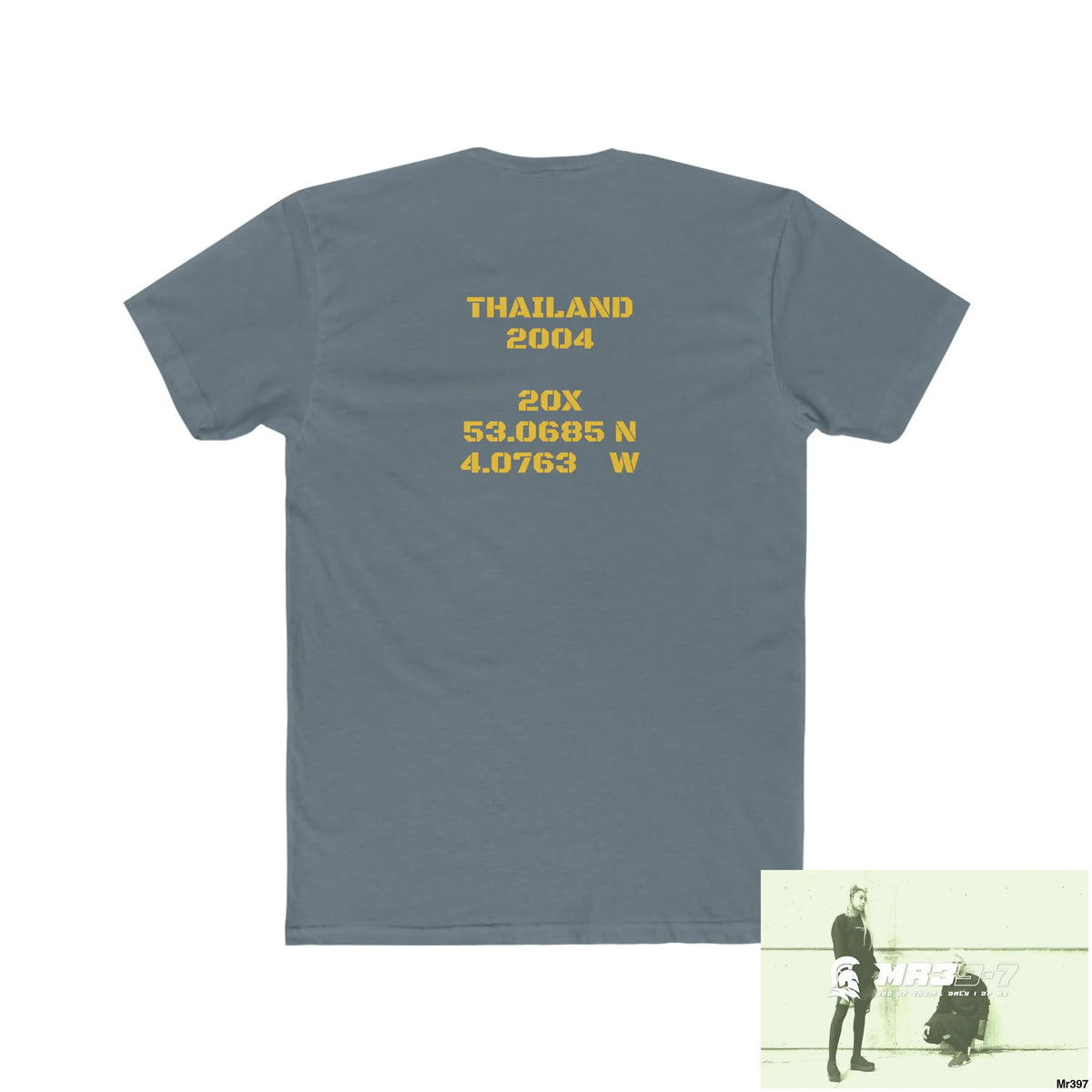 A1-Sparta Thailand -SAS - Snowdon - Link Men’s Cotton Crew Tee T-Shirt