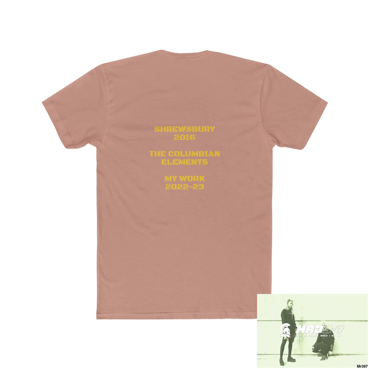A1• Sparta & The Columbian Elements Shrewsbury 2016 My Work 2022-23 - Men’s Cotton Crew Tee T-Shirt