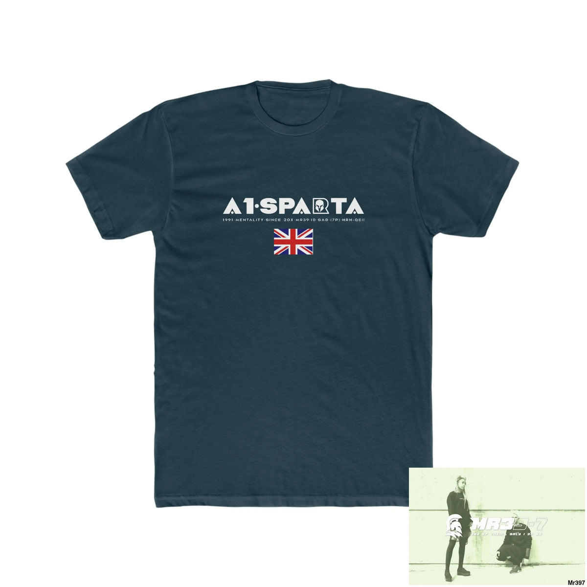 A1-Sparta The Tactical move Powys to Shrewsbury 2016 - Men’s Cotton Crew Tee Solid Midnight Navy / XS T-Shirt