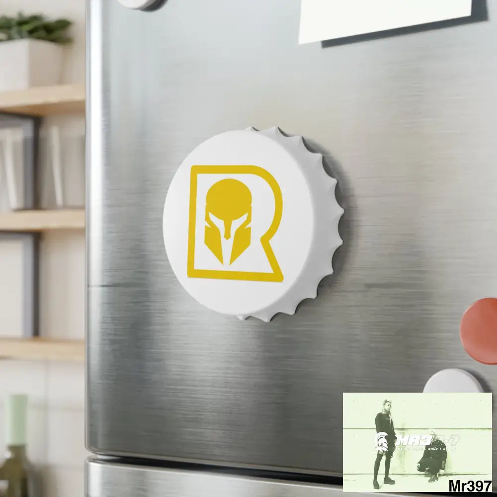 A1- Sparta theme Magnetic Bottle Opener One size / White Accessories