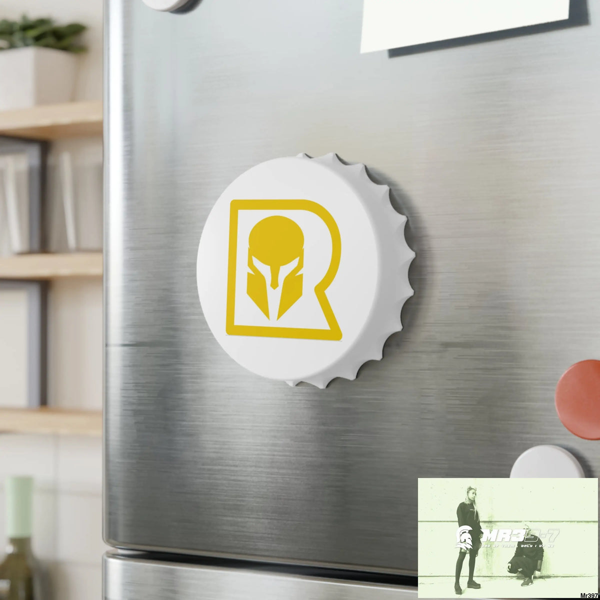 A1- Sparta theme Magnetic Bottle Opener One size / White Accessories