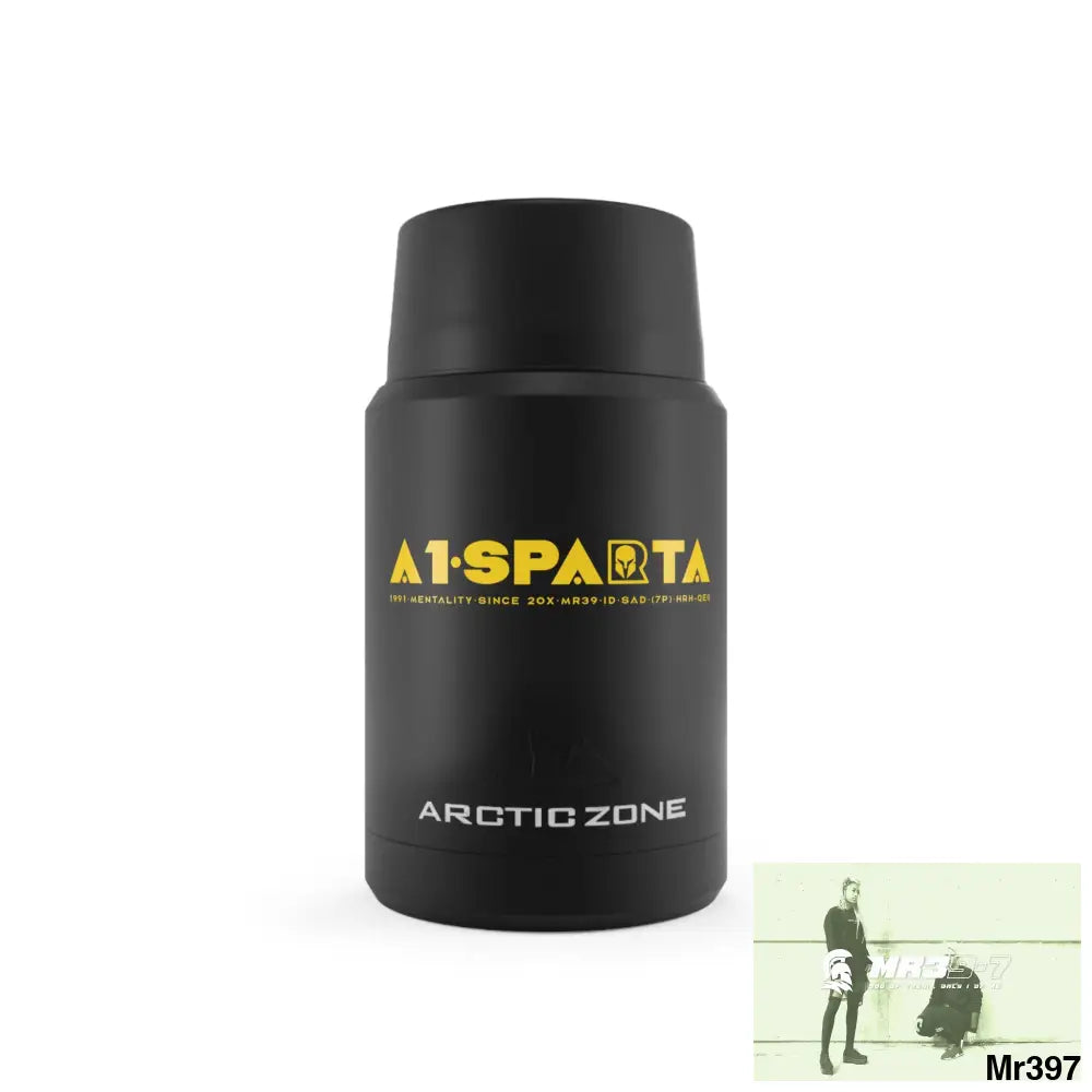 A1-Sparta Titan Copper Insulated Food Storage 16.9oz / Black Accessories