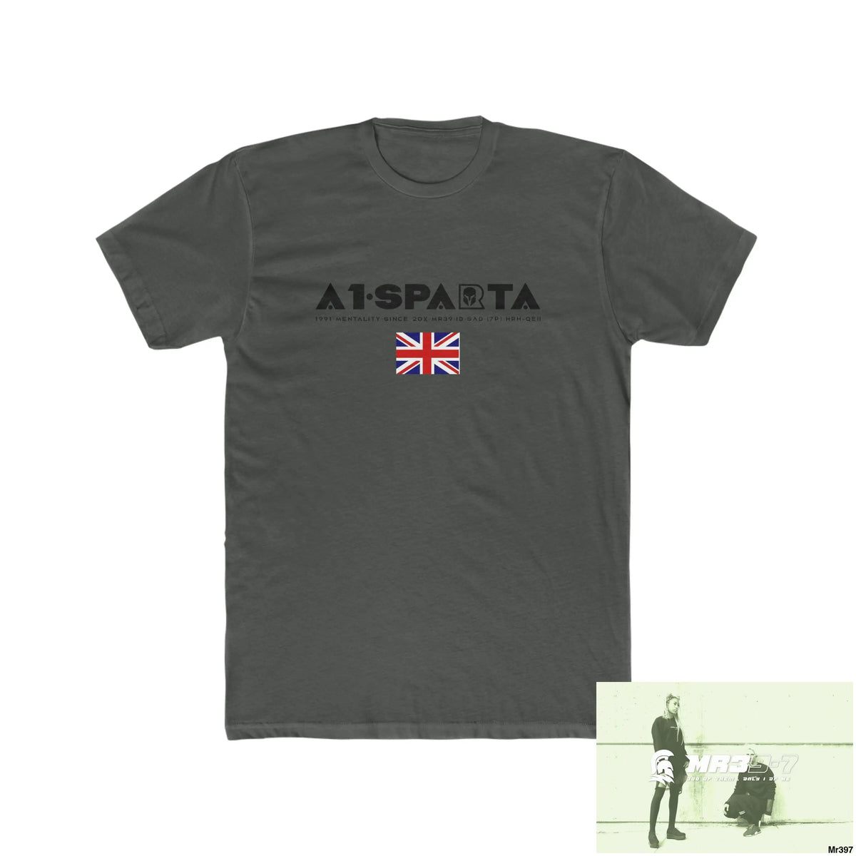 A1-Sparta undercover SAS assassination Men’s Cotton Crew Tee Solid Heavy Metal / XS T-Shirt