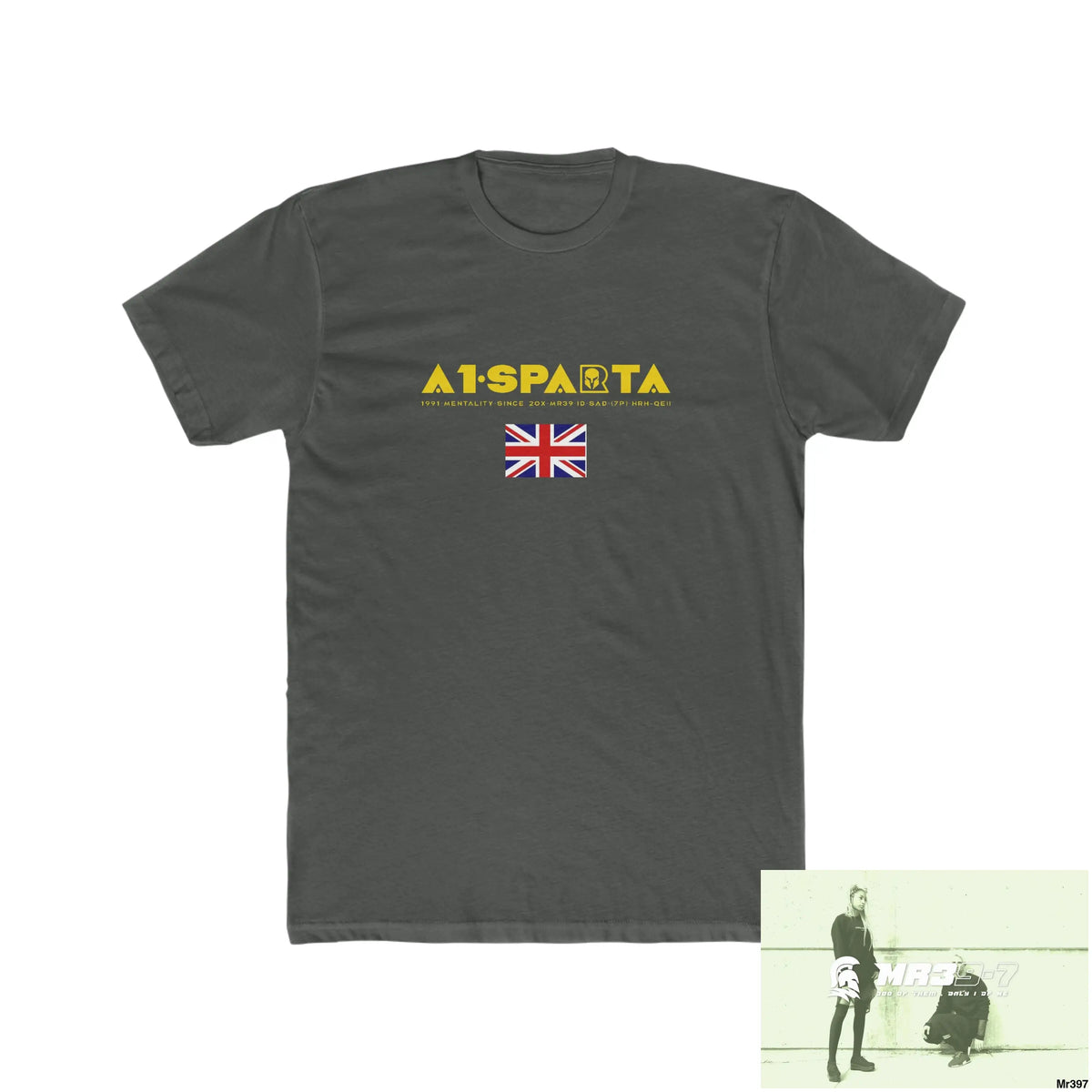 A1-Sparta undercover SAS assassination Men’s Cotton Crew Tee Solid Heavy Metal / XS T-Shirt