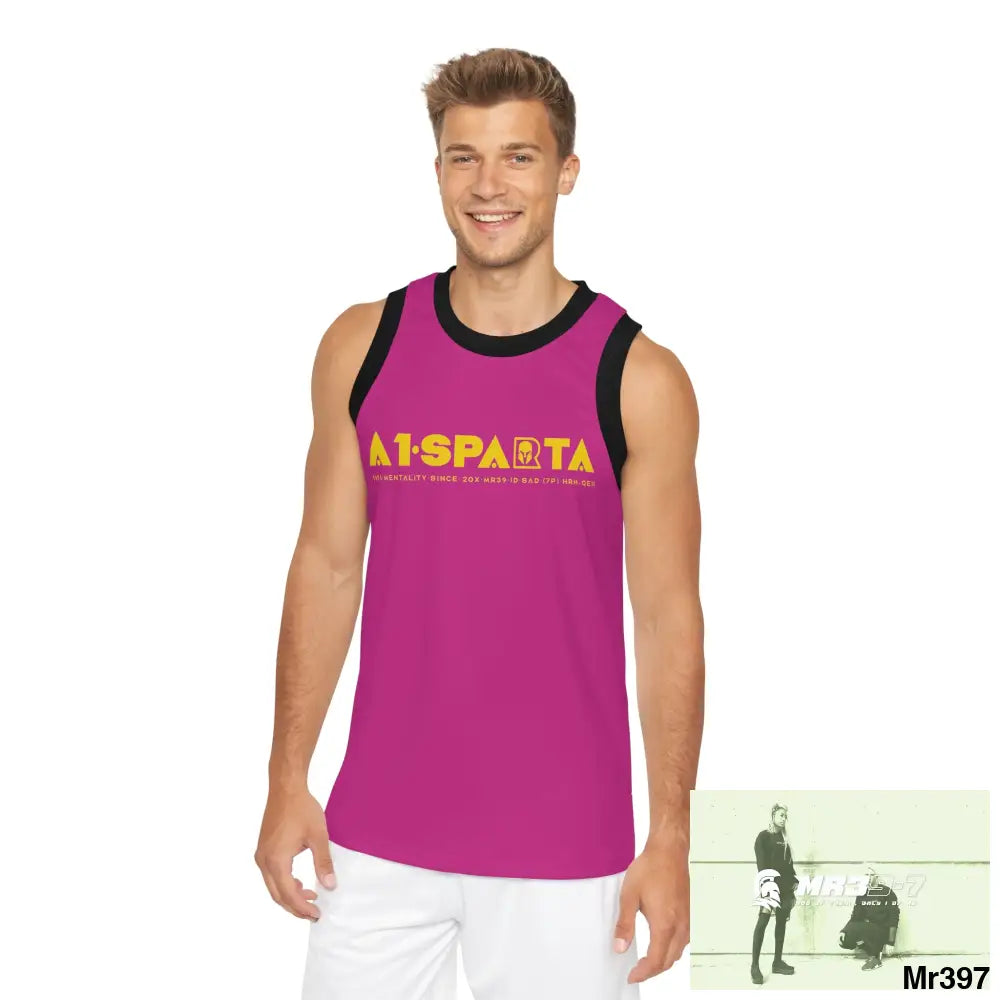 A1-Sparta Unisex Basketball Jersey (AOP) All Over Prints