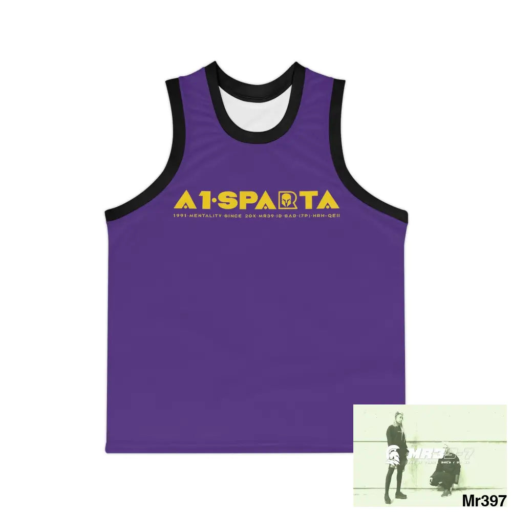 A1- Sparta Unisex Basketball Jersey (AOP) All Over Prints