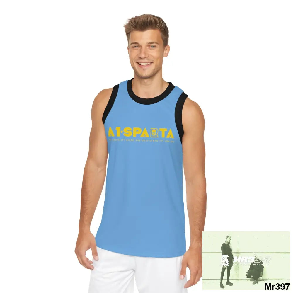 A1-Sparta Unisex Basketball Jersey (AOP) All Over Prints