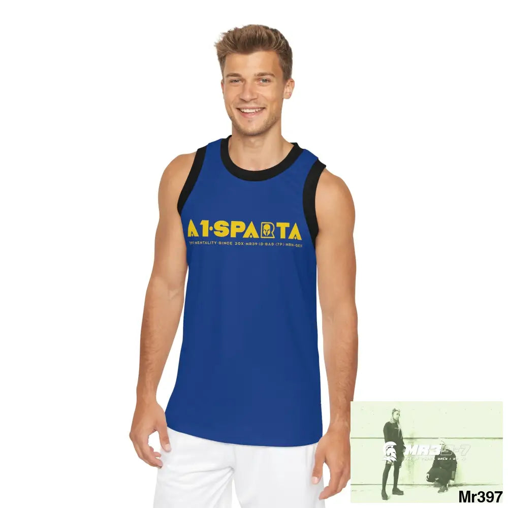 A1-Sparta Unisex Basketball Jersey (AOP) All Over Prints
