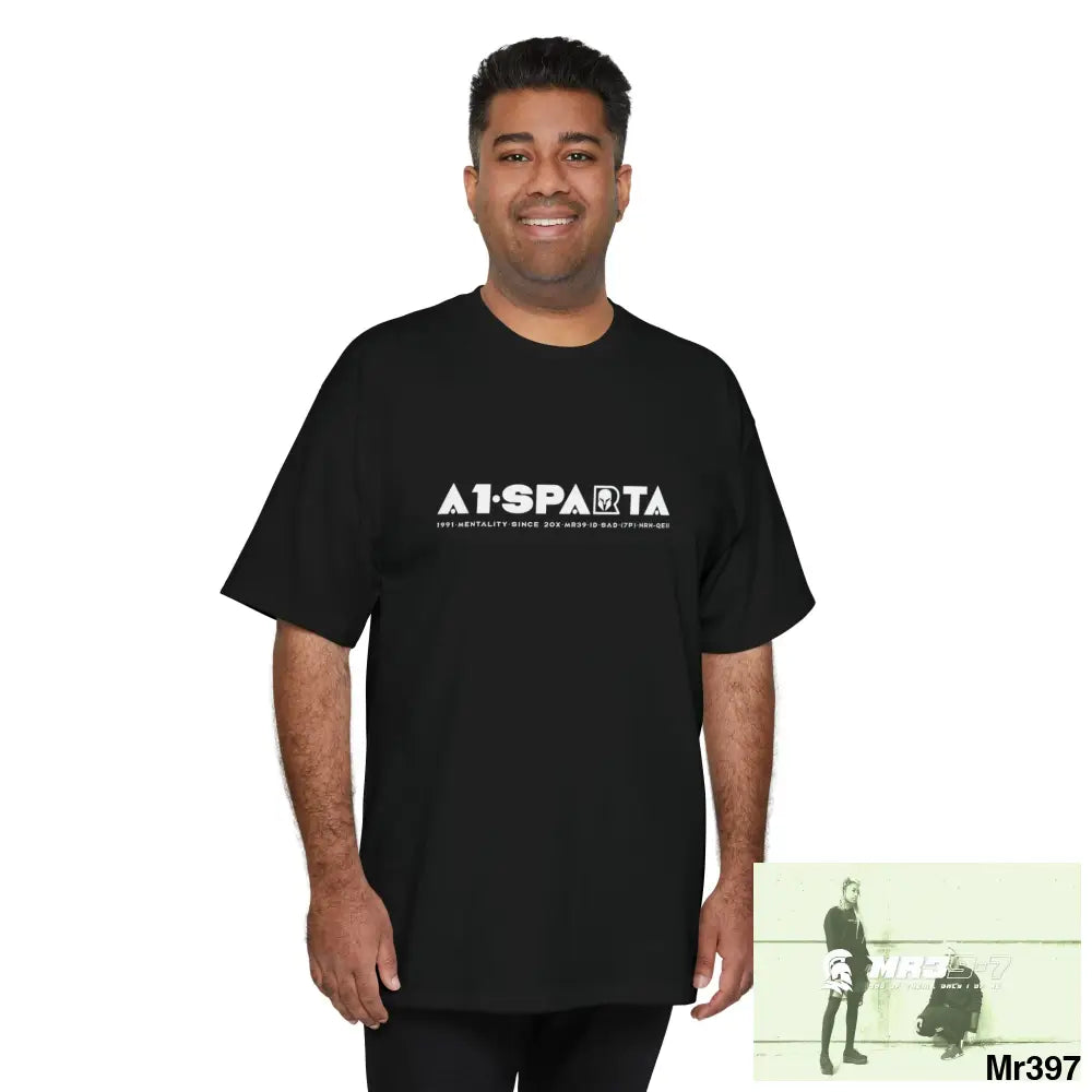 A1-Sparta Unisex Ultra Cotton® Tall T-Shirt Black / XL T-Shirt
