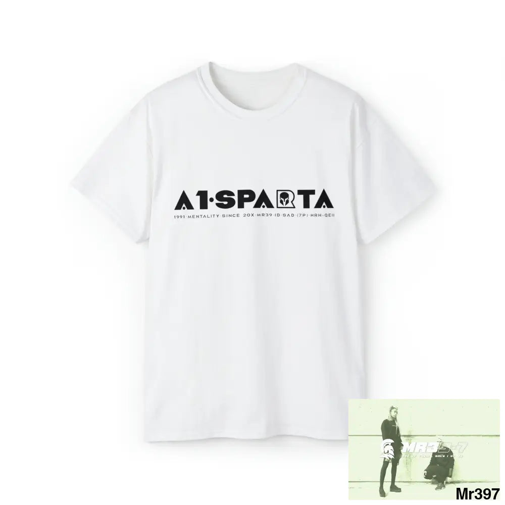 A1-Sparta Unisex Ultra Cotton Tee White / S T-Shirt