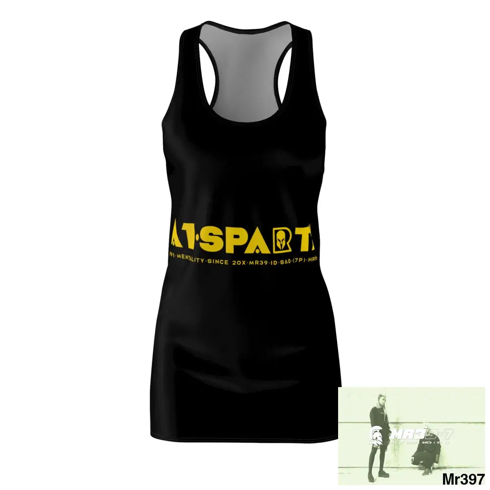 A1-Sparta Women’s Cut & Sew Racerback Dress (AOP) All Over Prints