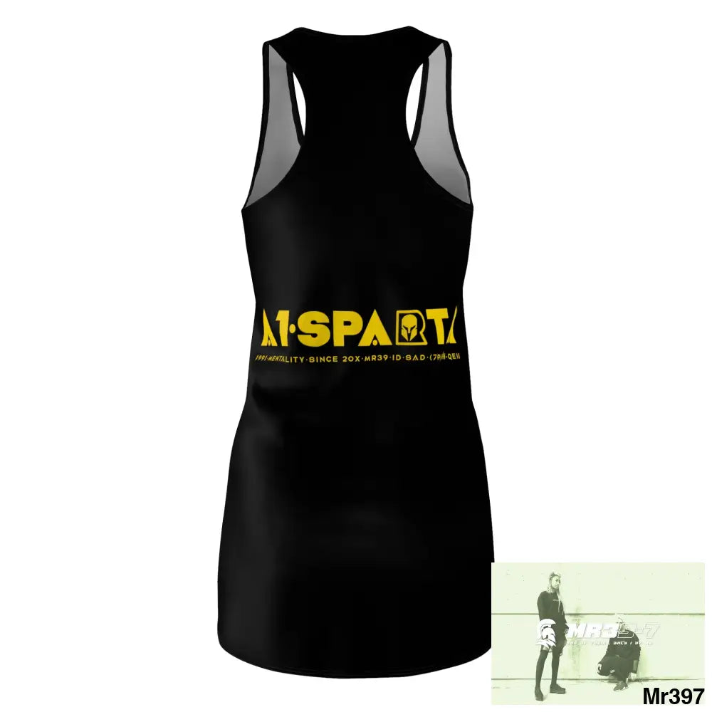 A1-Sparta Women’s Cut & Sew Racerback Dress (AOP) All Over Prints