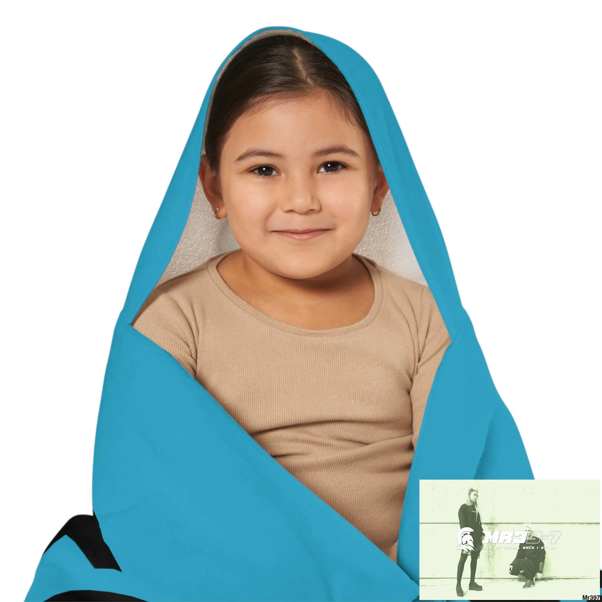 A1•Sparta Youth Hooded Towel 24’’ × 48’’ All Over Prints