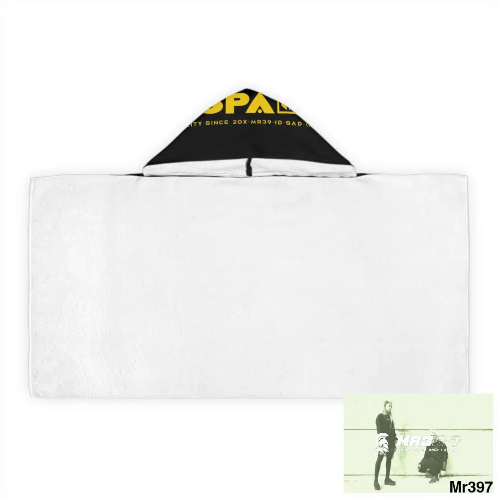 A1•Sparta Youth Hooded Towel 24’’ × 48’’ All Over Prints