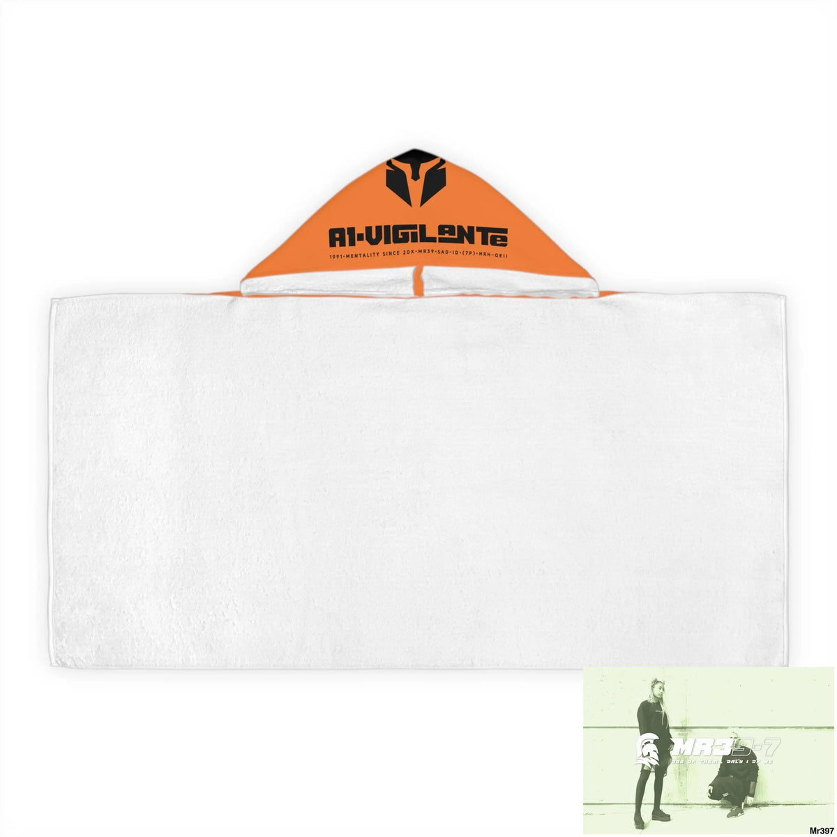 A1•Sparta Youth Hooded Towel 24’’ × 48’’ All Over Prints