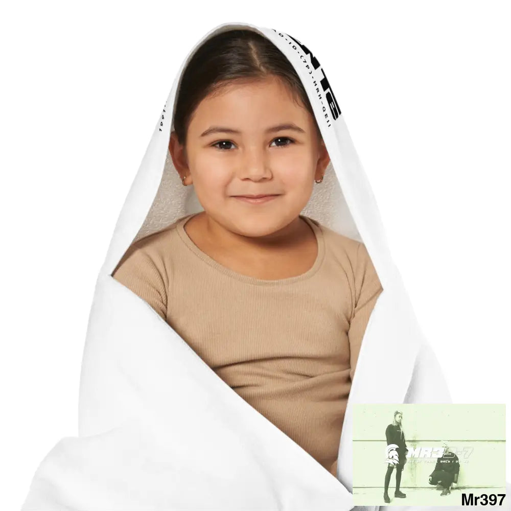 A1•Sparta Youth Hooded Towel 24’’ × 48’’ All Over Prints
